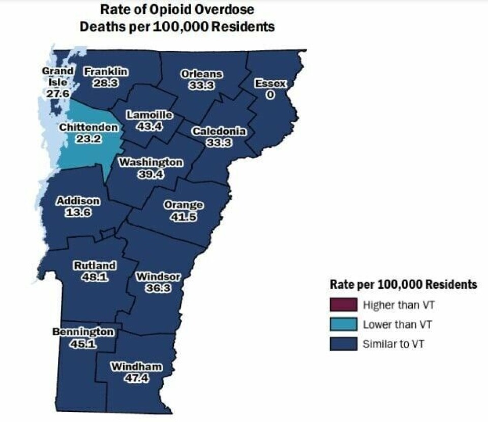 Magazine Ad Rates Chart Bennington, Windham counties among hardest-hit by opioid overdose ...